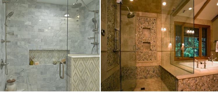 Natural Stone Showers
