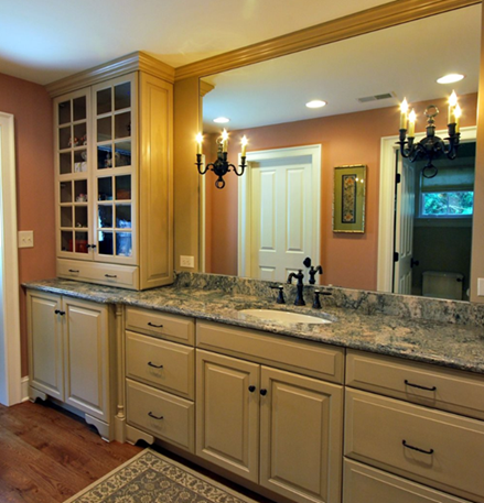 Custom Bathroom Vanities & Wall Cabinets