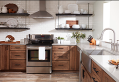 Open Kitchen Shelving