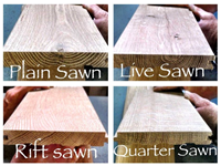 rift sawn white oak